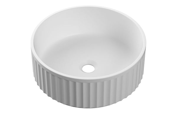 Harmony Titus 400mm Round Washbowl - White