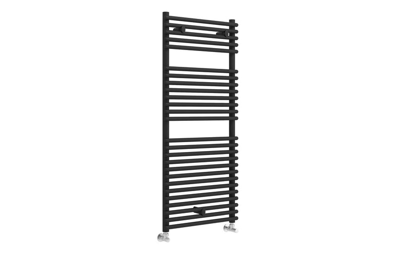 Harmony Bella Round Ladder Radiator (500x1190mm) - Black