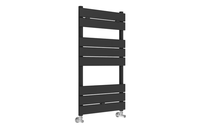 Harmony Ava Square Ladder Radiator (500x840mm) - Black