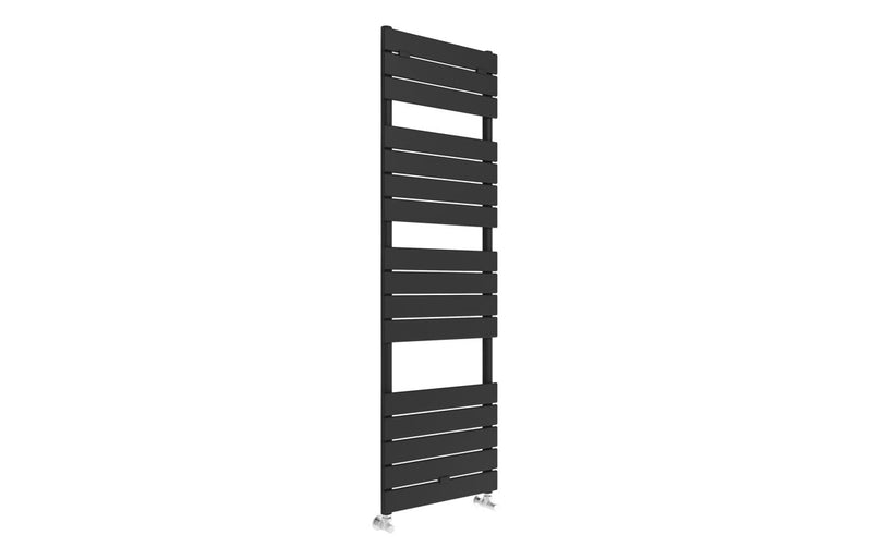 Harmony Ava Square Ladder Radiator (500x1500mm) - Black