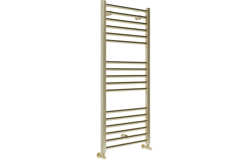 Harmony Serena Straight 30mm Ladder Radiator (500X1200X30mm) - Brushed Brass