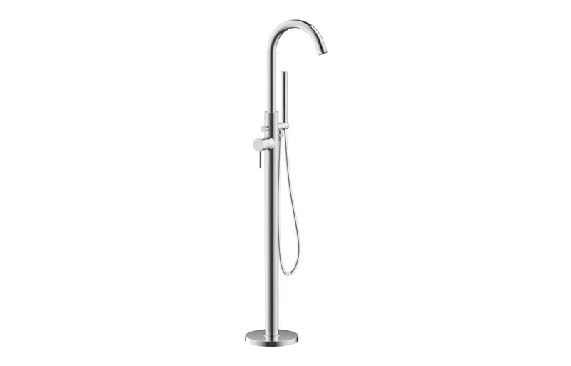 Harmony Ella Floor Standing Bath/Shower Mixer - Chrome