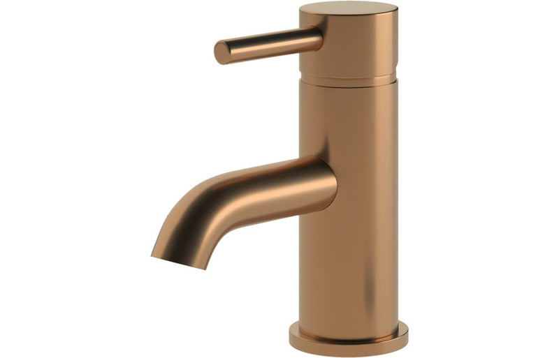 Harmony Ella Basin Mixer & Waste - Brushed Bronze