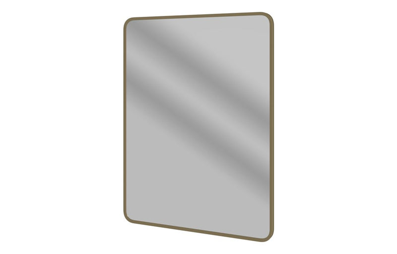 Harmony Cansu 600x800mm Rectangle Mirror - Brushed Bronze