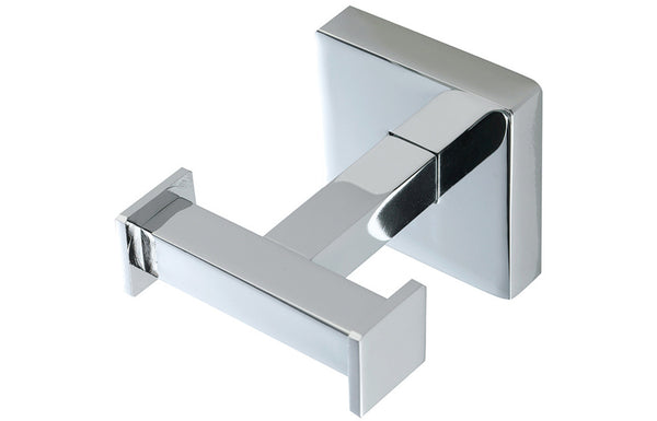 Nero Double Robe Hook - Chrome