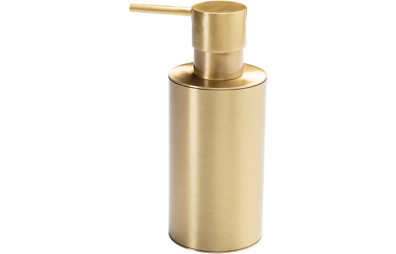 Hilton Wall Mounted Soap Dispenser - Brushed Brass