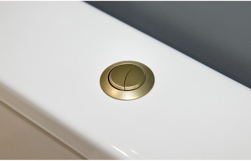 Pearl Push Button Cable - Brushed Brass