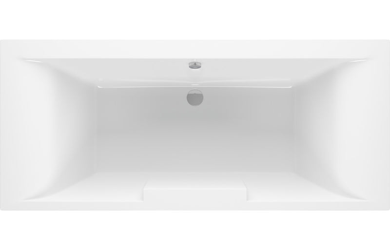 Lannister Deluxe Square Double End 1700x750x550mm 0TH Bath with Legs