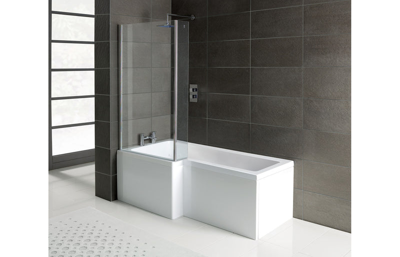 Eden 1700x850x410mm 0TH Shower Bath