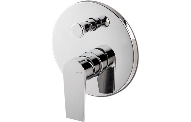 Vema Timea Chrome Two Outlet Shower Mixer with Diverter