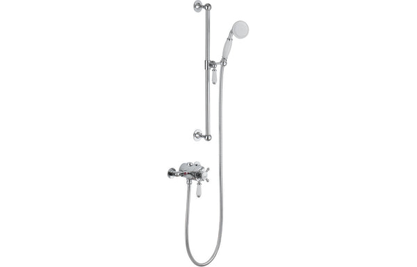 Nova Shower Pack One - Concentric Single Outlet Shower Valve and Riser Kit