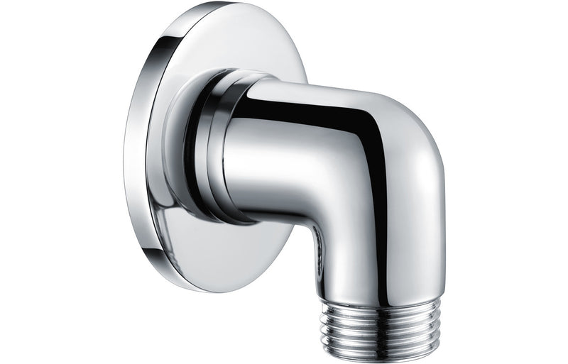 Athena Wall Outlet Elbow - Chrome