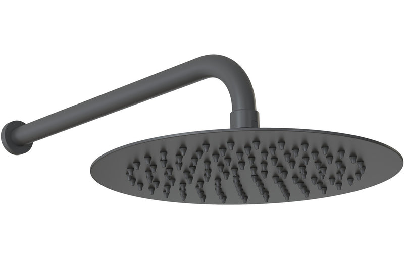 Lannister Modern Showerhead - Matt Black