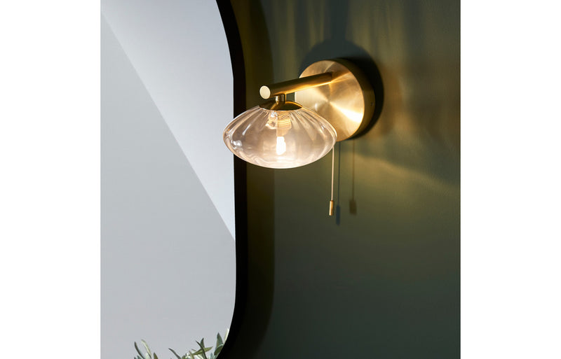 Europa Wall Light - Brushed Brass