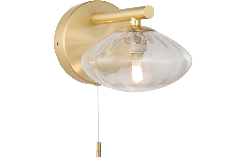 Europa Wall Light - Brushed Brass