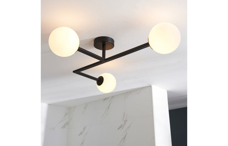 Titus Ceiling Light - Matt Black