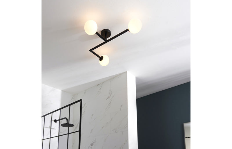 Titus Ceiling Light - Matt Black