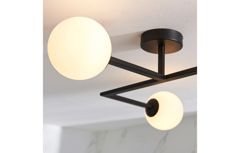 Titus Ceiling Light - Matt Black