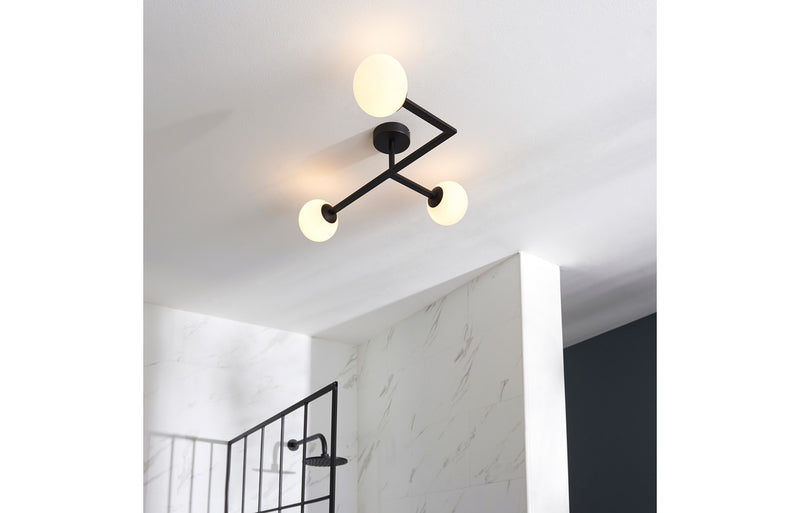 Titus Ceiling Light - Matt Black