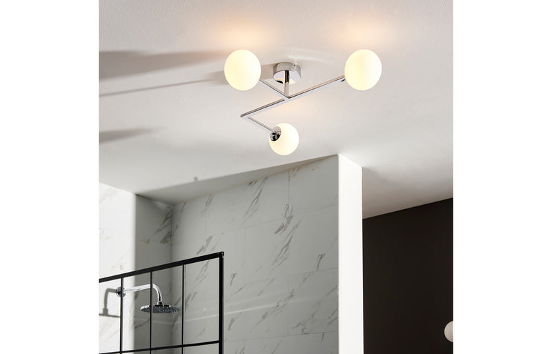 Titus Ceiling Light - Chrome