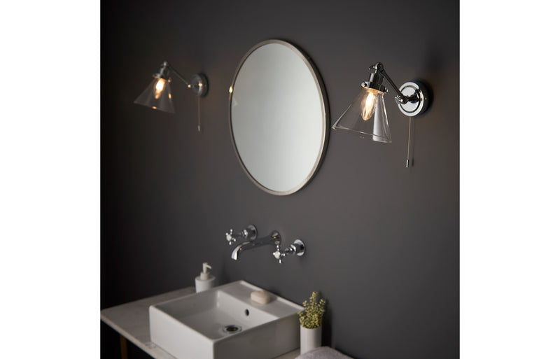 Sandor Wall Light - Chrome