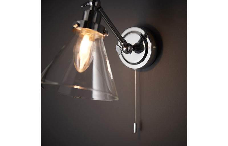 Sandor Wall Light - Chrome