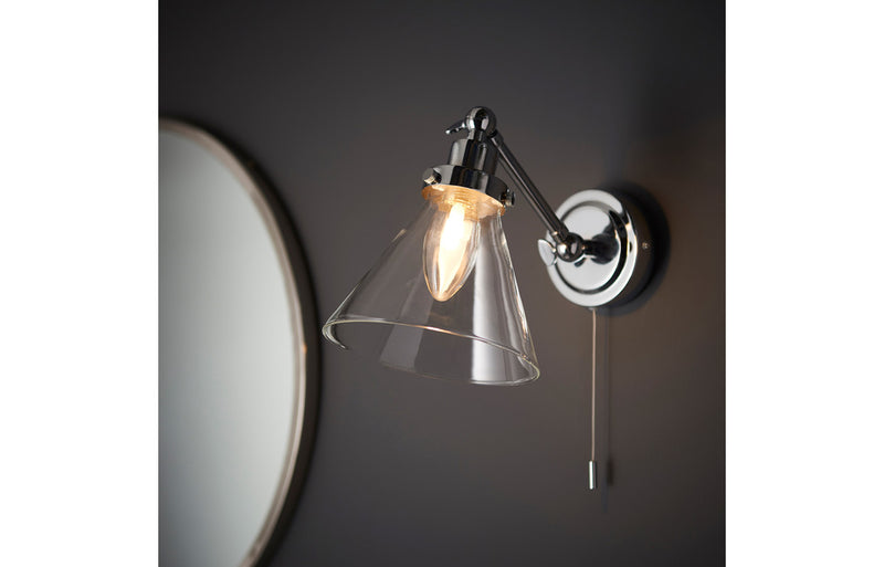 Sandor Wall Light - Chrome