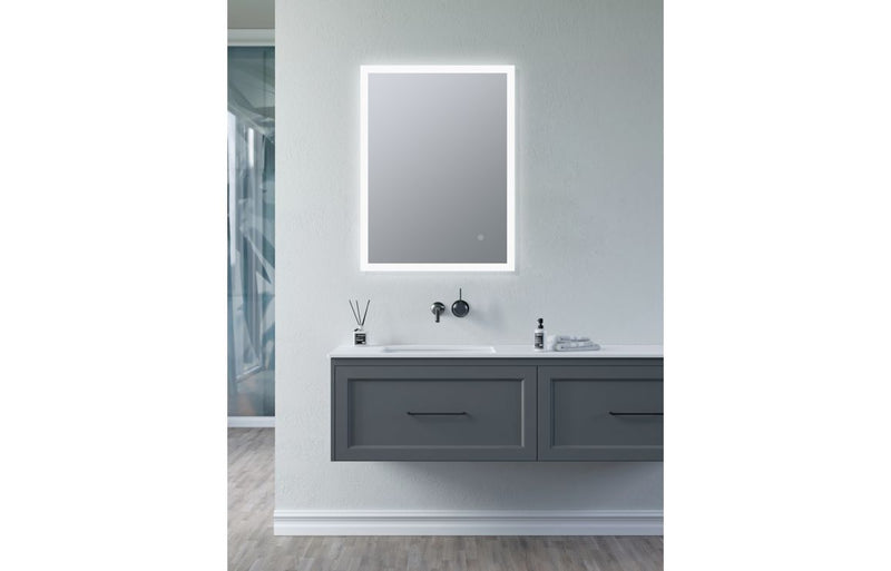 Alamere 600x800mm Rectangle Edge-Lit LED Mirror