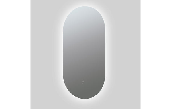 Trajan 400mm Oblong Back-Lit LED Mirror