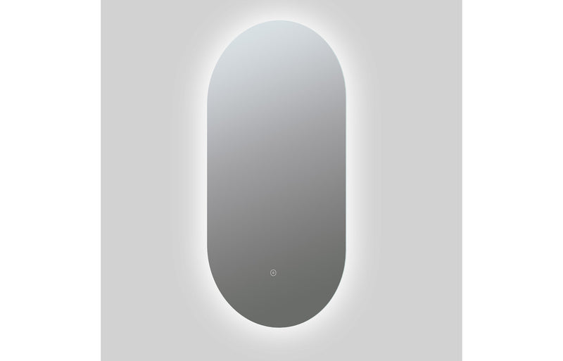 Trajan 400mm Oblong Back-Lit LED Mirror