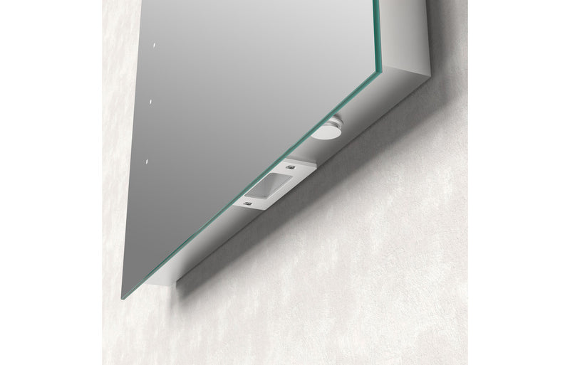 Izar 400x600mm Rectangle Battery-Operated LED Mirror