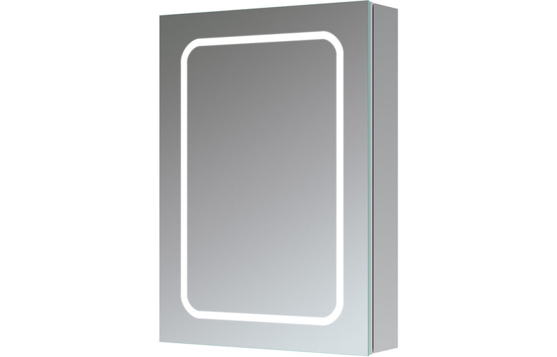 Victoria 500mm 1 Door Front-Lit LED Mirror Cabinet