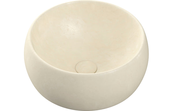 Otho 400mm Ceramic Washbowl - Stone Effect