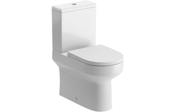 Nero Close Coupled Fully Shrouded WC and Soft Close Seat