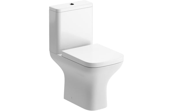 Charm Wrapover Soft Close Toilet Seat - White