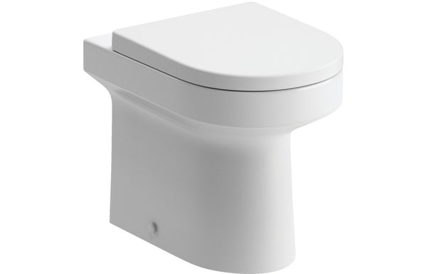 Nero Soft Close Toilet Seat - White