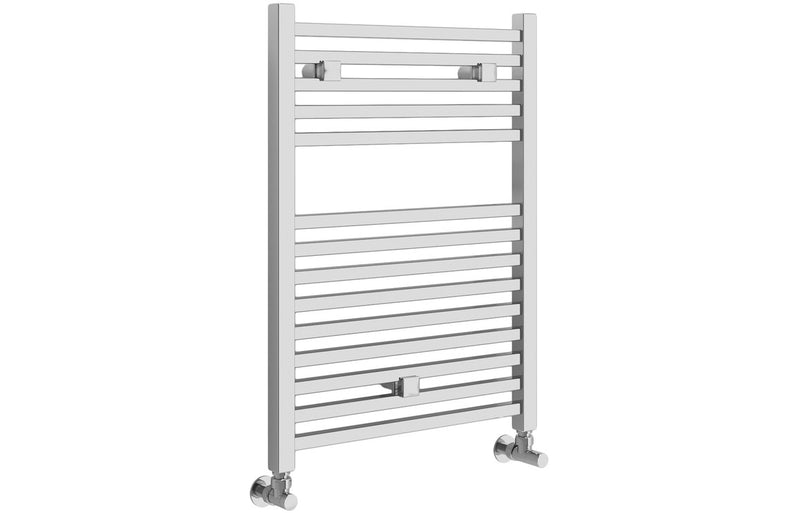 Poppy Square Ladder Radiator (500x690x30mm) - Chrome