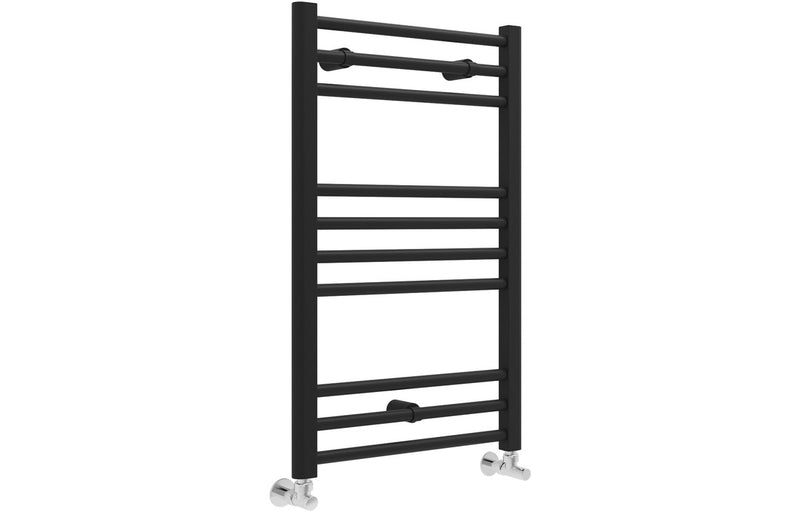 Serena Straight 30mm Ladder Radiator (500x800x30mm) - Matt Black