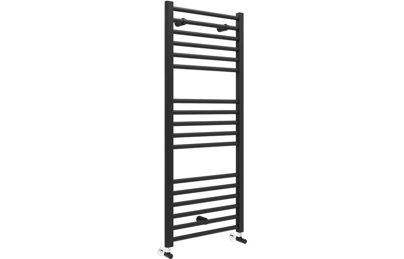 Serena Straight 30mm Ladder Radiator (500x1200x30mm) - Matt Black