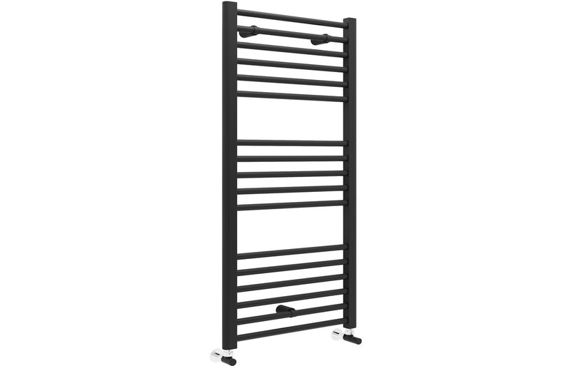 Serena Straight 30mm Ladder Radiator (600x1200x30mm) - Matt Black