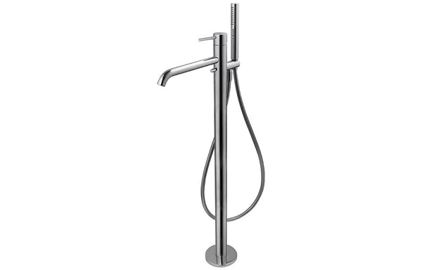 Vema Maira Floor Standing Bath Filler - Chrome