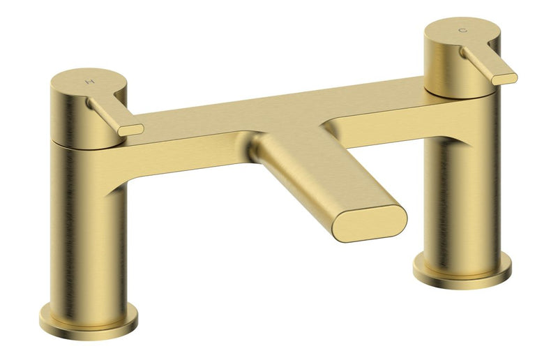 Wynford Bath Filler - Brushed Brass