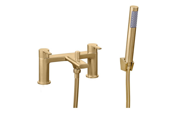 Wynford Bath/Shower Mixer - Brushed Brass