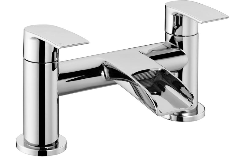 Petra Bath Filler - Chrome