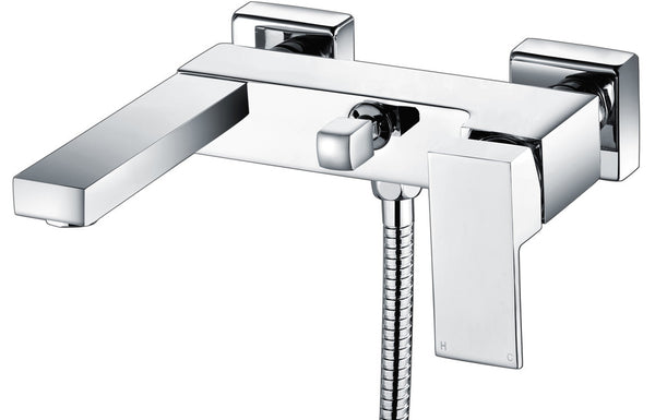 Felix Wall Mounted Shower Mixer and Shower Kit - Chrome