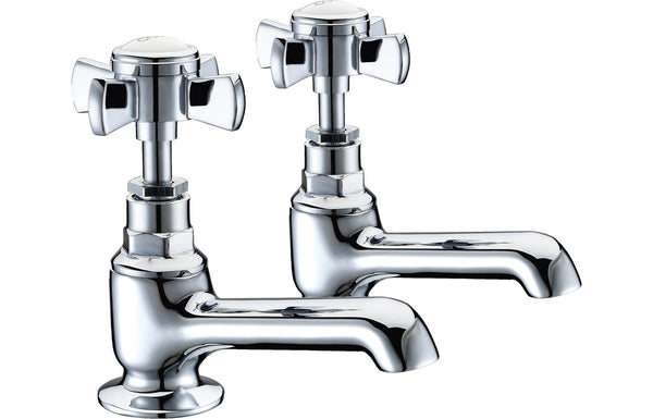 Willow Bath Taps - Chrome