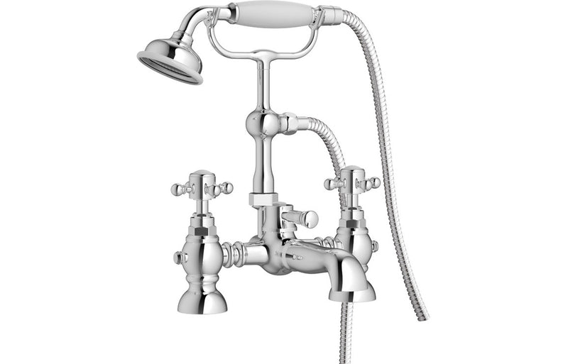 Titan Bath/Shower Mixer and Shower Kit - Chrome