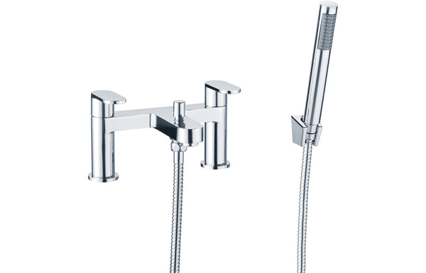 Honey Bath/Shower Mixer and Bracket - Chrome