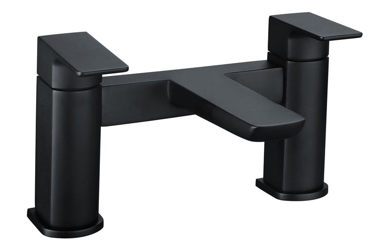 Stark Bath Filler - Matt Black