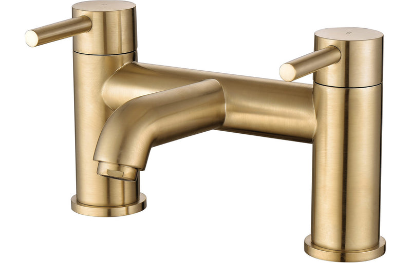 Ella Bath Filler - Brushed Brass